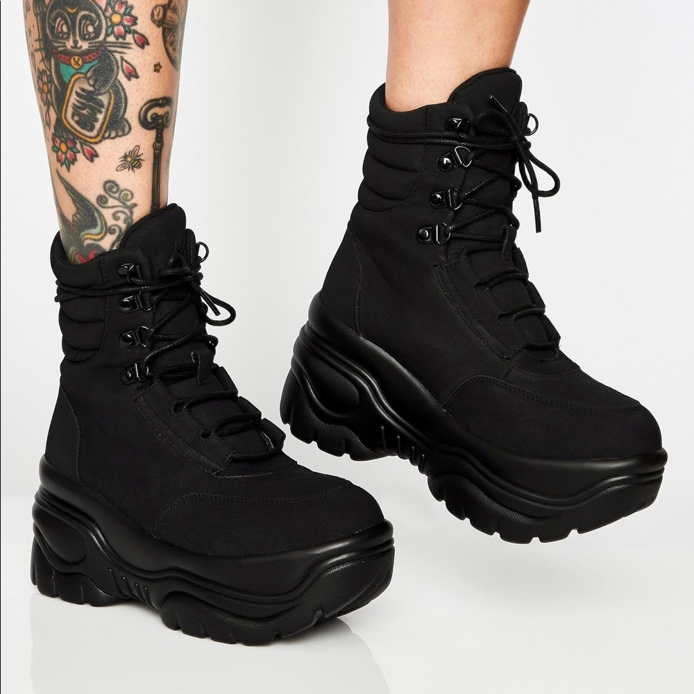 Y.R.U. Matrixx Hi Platform Sneakers